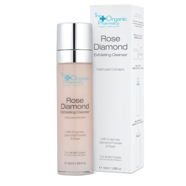 The Organic Pharmacy Rose Diamond Exfoliating Cleanser 120 ml