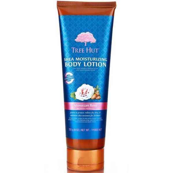 Tree Hut Shea Moisturizing Body Lotion Moroccan Rose 255 g