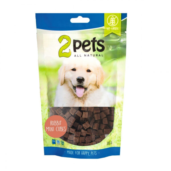 2Pets MiniCubes med Kanin 100 g