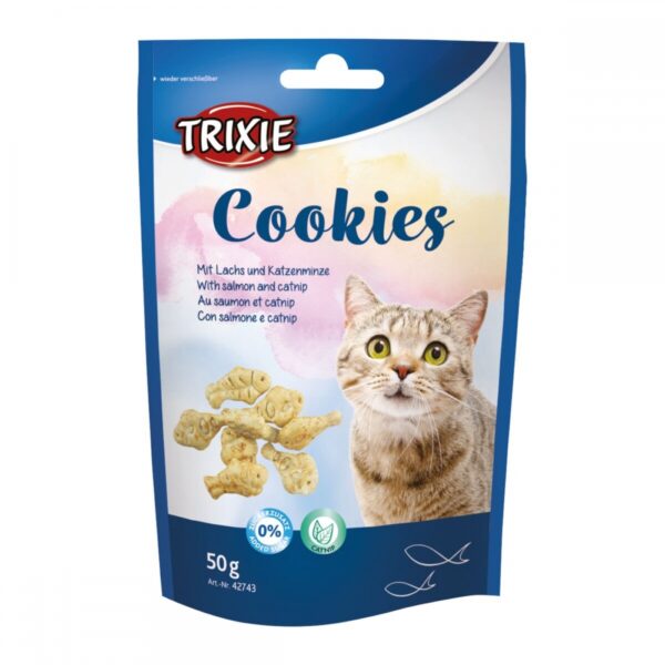 Trixie Cookies Laks & Kattemynte 50 g