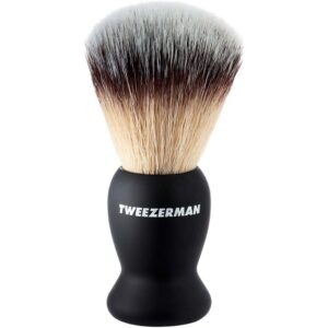 Tweezerman Deluxe Shaving Brush Black