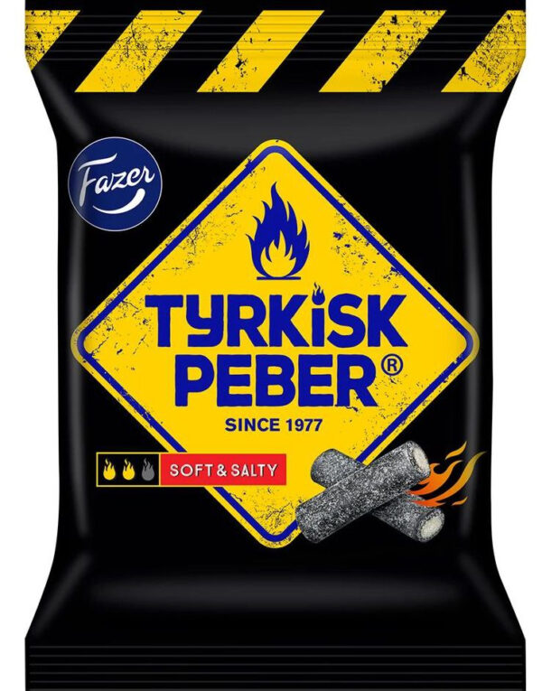 Tyrkisk Peber Soft & Salty 120 gram