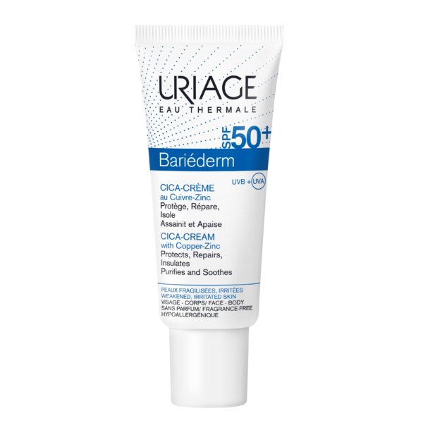 Uriage Bariéderm Cica-Cream with Copper-Zinc SPF50+ 40 ml