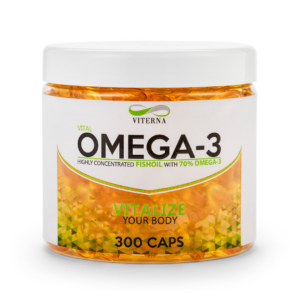 Viterna Omega 3 Högkoncentrerad (70%) 300 Caps