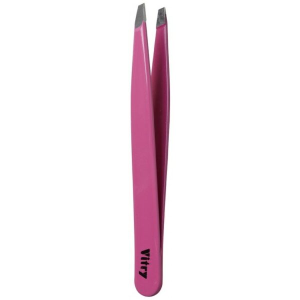 Vitry Slant Tweezers Cerise