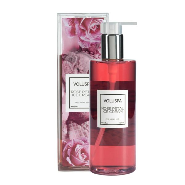 Voluspa Roses Hand & Body Wash Rose Petal Ice 300 ml