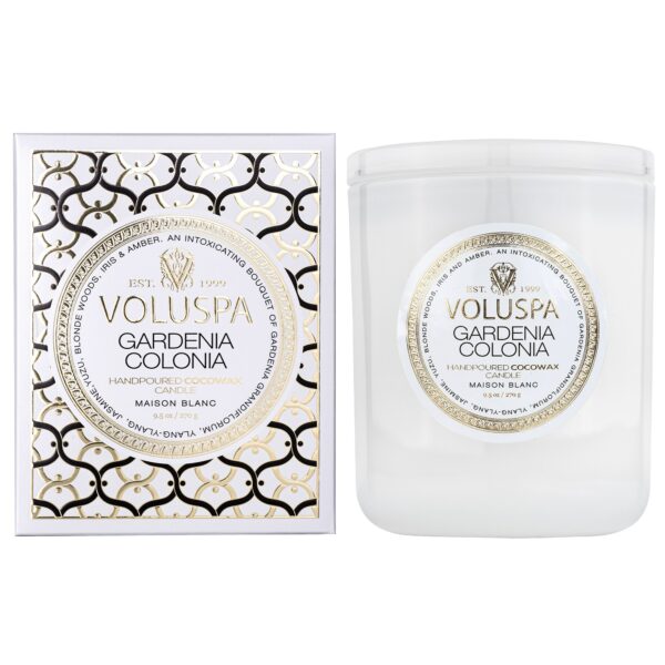 Voluspa Gardenia Colonia Classic Boxed Candle 60h