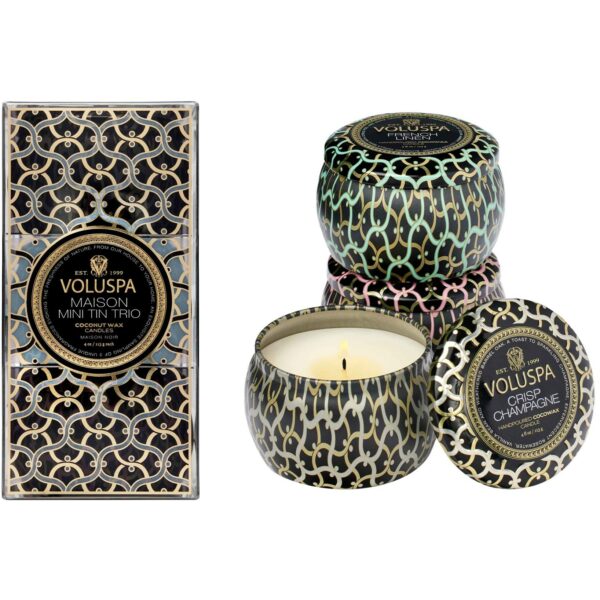 Voluspa Maison Noir Minitin Giftset