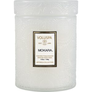 Voluspa Japonica Mini Glass Jar with Lid Mokara