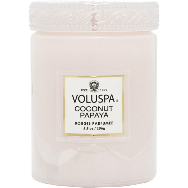 Voluspa Vermeil Small Jar With Lid Coconut Papaya