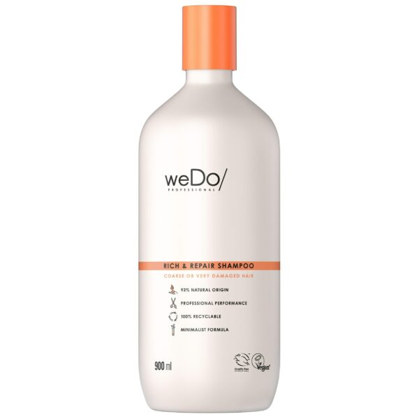 weDo Professional Rich & Repair Shampoo 900 ml