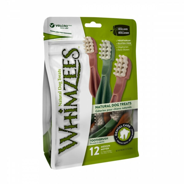 Whimzees Tannbørste Medium 12-pack