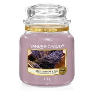 Yankee Candle Dried Lavender & Oak Medium Jar