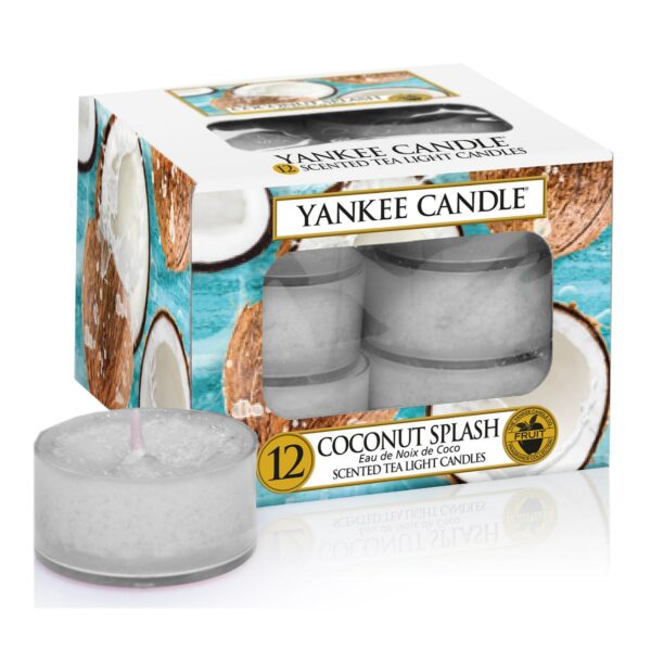 Yankee Candle Coconut Splash Tea Light Candles