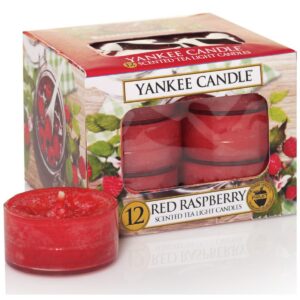 Yankee Candle Red Raspberry Tea Light Candles