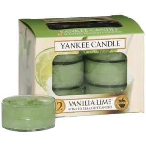 Yankee Candle Vanilla Lime Tea Light Candles