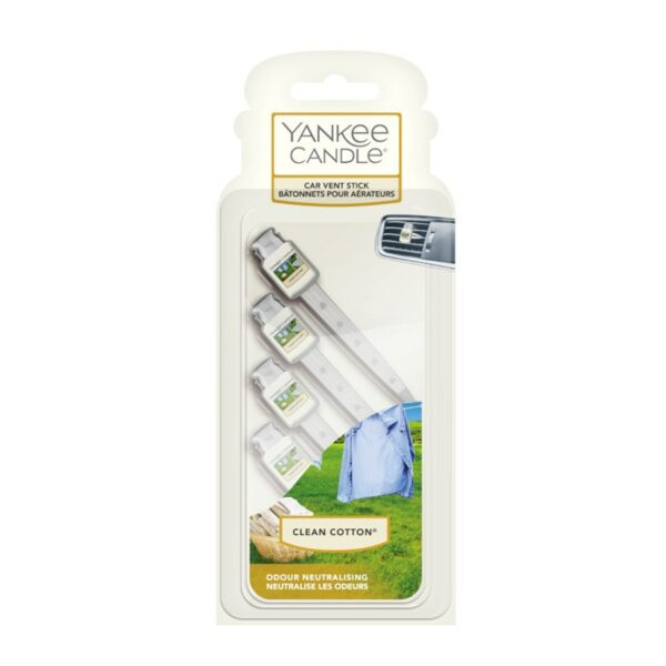 Yankee Candle Clean Cotton Vent Stick 1 st