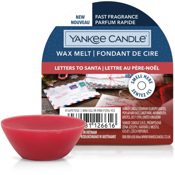 Yankee Candle Letters To Santa Wax Melt