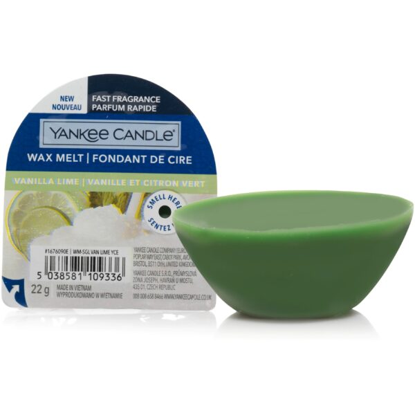 Yankee Candle Vanilla Lime Wax Melt