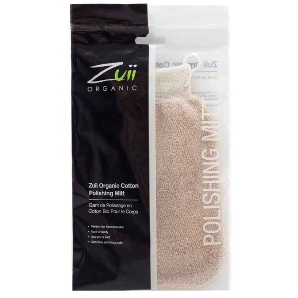 Zuii Organic Tan & Treat Cotton Polishing Mitt