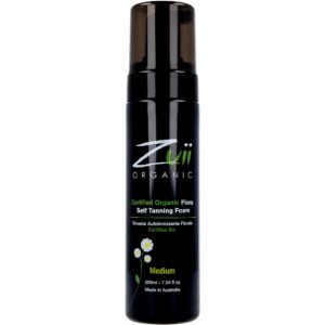 Zuii Organic Tan & Treat Self Tanning Foam Medium