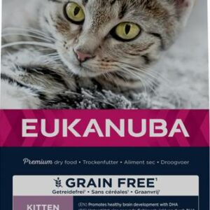 Eukanuba Cat Kitten Grainfree Laks 2kg