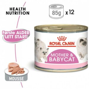 Royal Canin Mother & Babycat våtfôr 12 x 195g