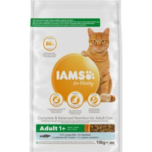 IAMS CAT Vitality Adult havfisk 10kg