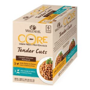 CORE Tender Cuts Chicken Selection Multipack våtfôr til katt 6pk