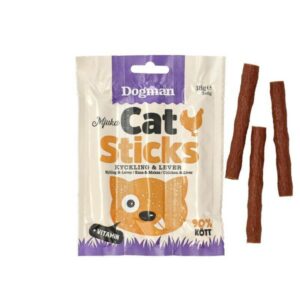 3pk Cat Sticks til katt med Kylling&Lever