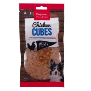 Chicken cubes - små hundegodbiter med kylling