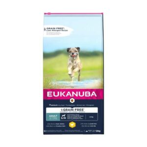 Eukanuba Adult Small Medium Grainfree Chicken 12kg