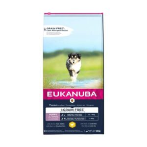 Eukanuba Puppy & Junior Large Grainfree Chicken 12kg