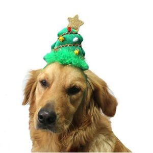 Juletre bøyle - hodeplagg  til hund