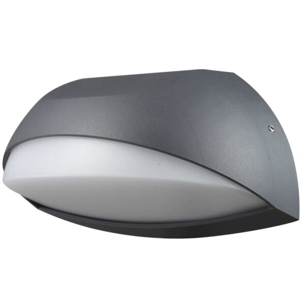 Luxform LED hagevegglampe Lyon antrasitt og hvit LUX1601Z