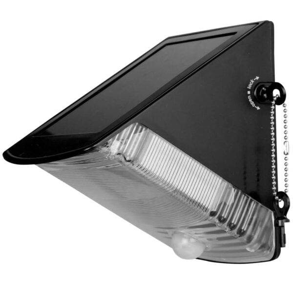 Luxform Soldrevet LED-hagevegglampe Natal med PIR bevegelsessensor