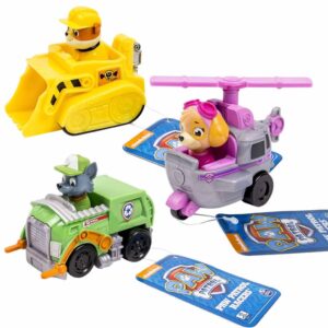 Paw Patrol Kjøretøysett i 3 deler Rescue Racers 5 6026092