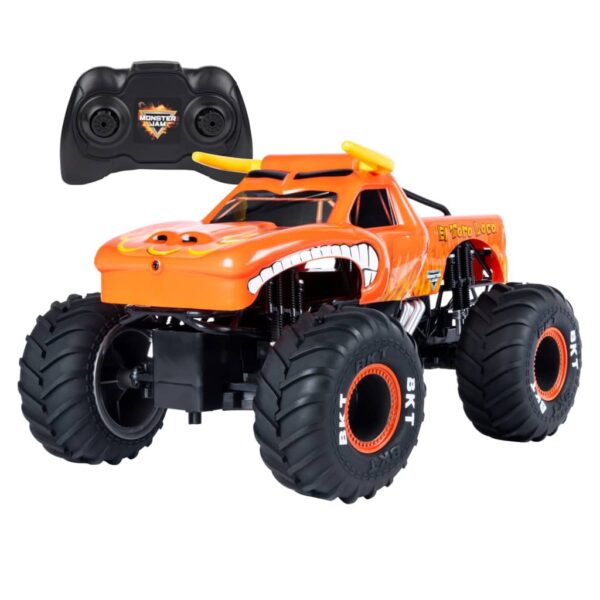 Monster Jam Bil El Toro Loco med fjernstyring 1:15