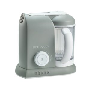 Beaba 4-i-1 Babymatprosessor Babycook Solo 1100 ml grå