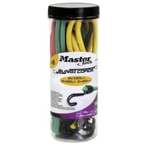 Master Lock Elastisk snorsett 6 deler Twin Wire 3040EURDAT