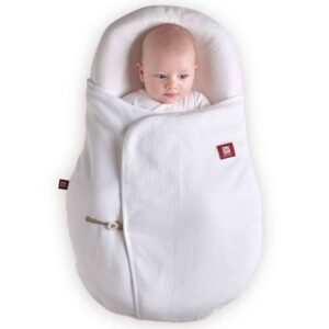 RED CASTLE Babytrekk Cocoonacover lys 1.0 tog hvit