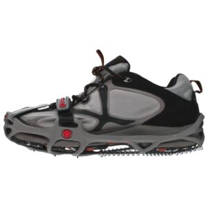 Yaktrax Skobrodder Run S 38-40 grå