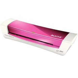 Leitz Lamineringsmaskin ILAM Home Office A4 rosa