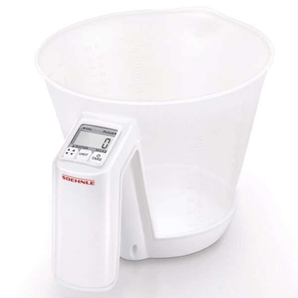 Soehnle Kjøkkenvekt Baking Star 3 kg hvit 66221