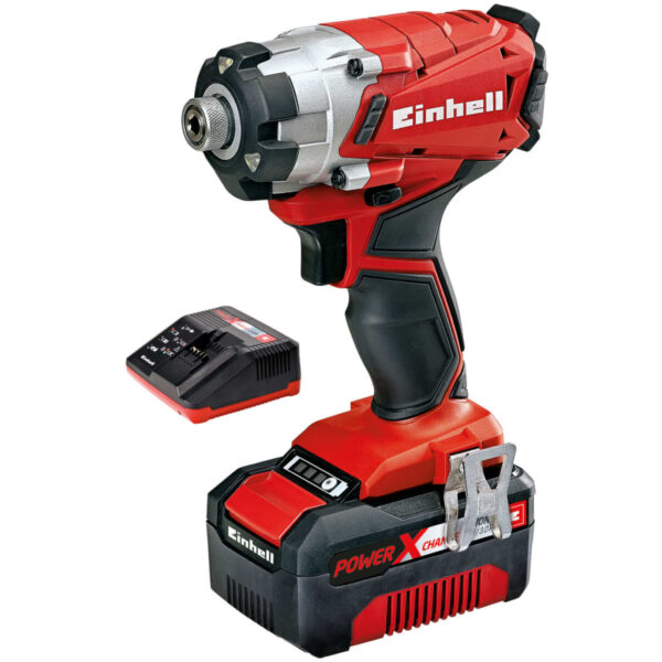 Einhell Batteridrevet Slagskrutrekker 3.0 Ah Batteri TE-CI 18 Li