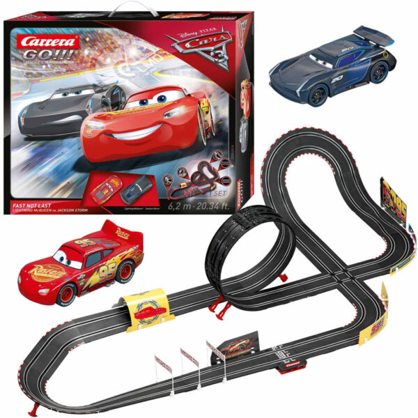 Carrera GO Sporbil og sporsett Cars 3 Fast Not Last 1:43 20062416