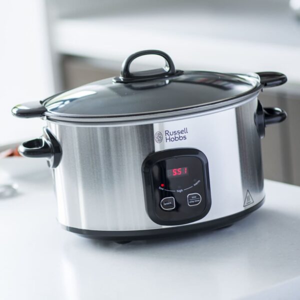 Russell Hobbs Saktekoker MaxiCook 6 L sølv 170-240 W