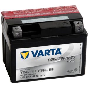 Varta Motorsykkelbatteri Powersports AGM AGM YT4L-4 / YT4L-BS