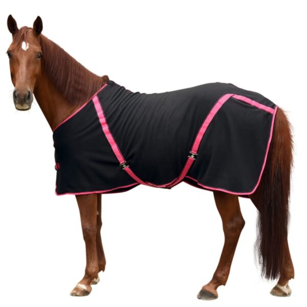 Kerbl Fleecedekke for hester RugBe Classic svart 125 cm 328685