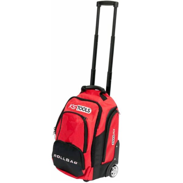 KS Tools Verktøytralle med teleskophåndtak 18 L 33x27x46 cm 850.0334